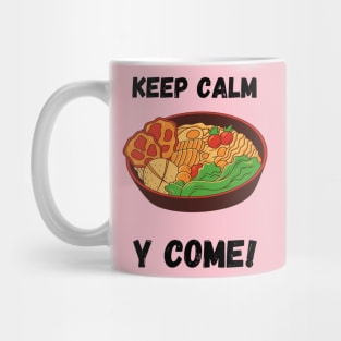 Keep Calm y come! Mug